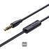 Baseus Encok HZ11 3.5mm Jack Wired Earphone, Universal Headset In-Ear Headphone with Mic - Black